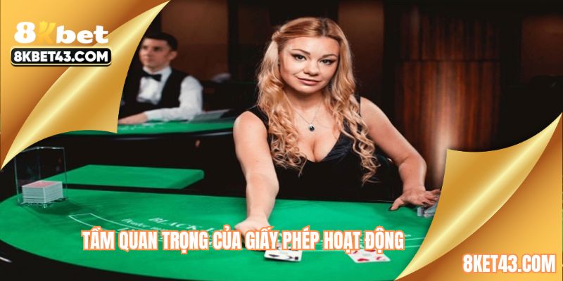 Sự quan trọng của giấy phép hoạt động