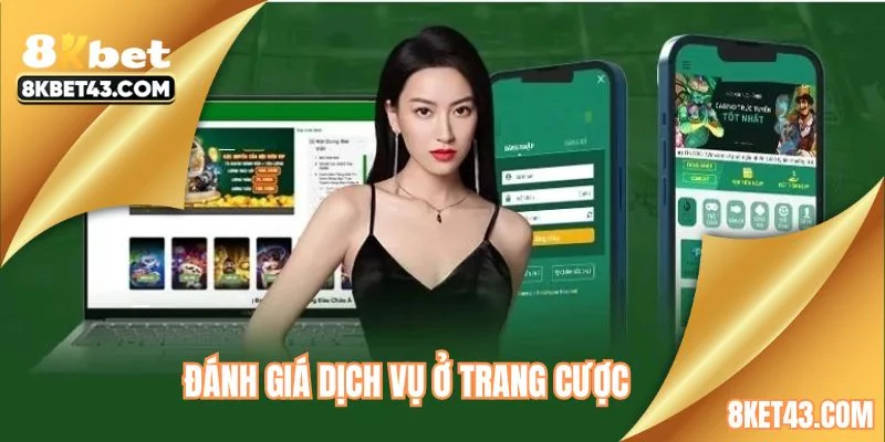 Đánh giá dịch vụ ở trang cược