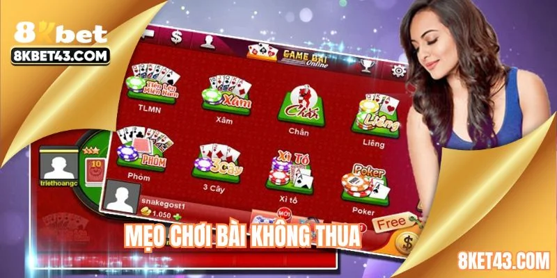 Mẹo chơi bài không thua