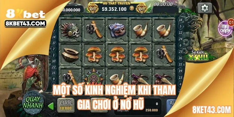 Một số kinh nghiệm khi tham gia chơi ở địa chỉ cá cược 8KBET 