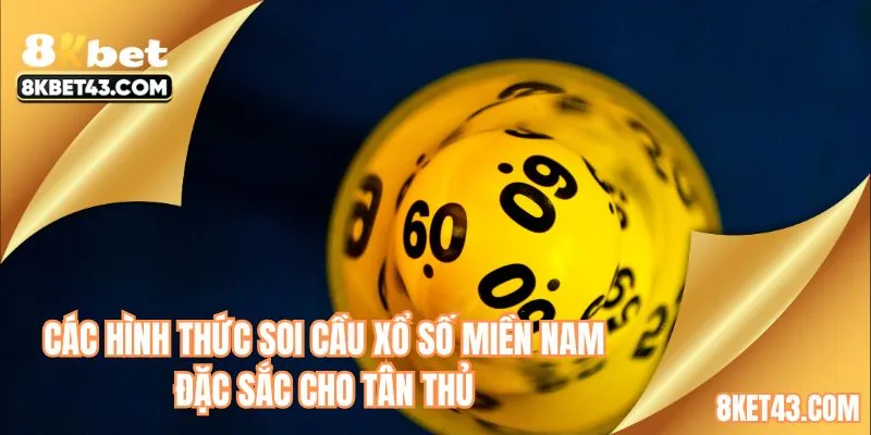 Các hình thức soi cầu xổ số miền Nam đặc sắc cho tân thủ